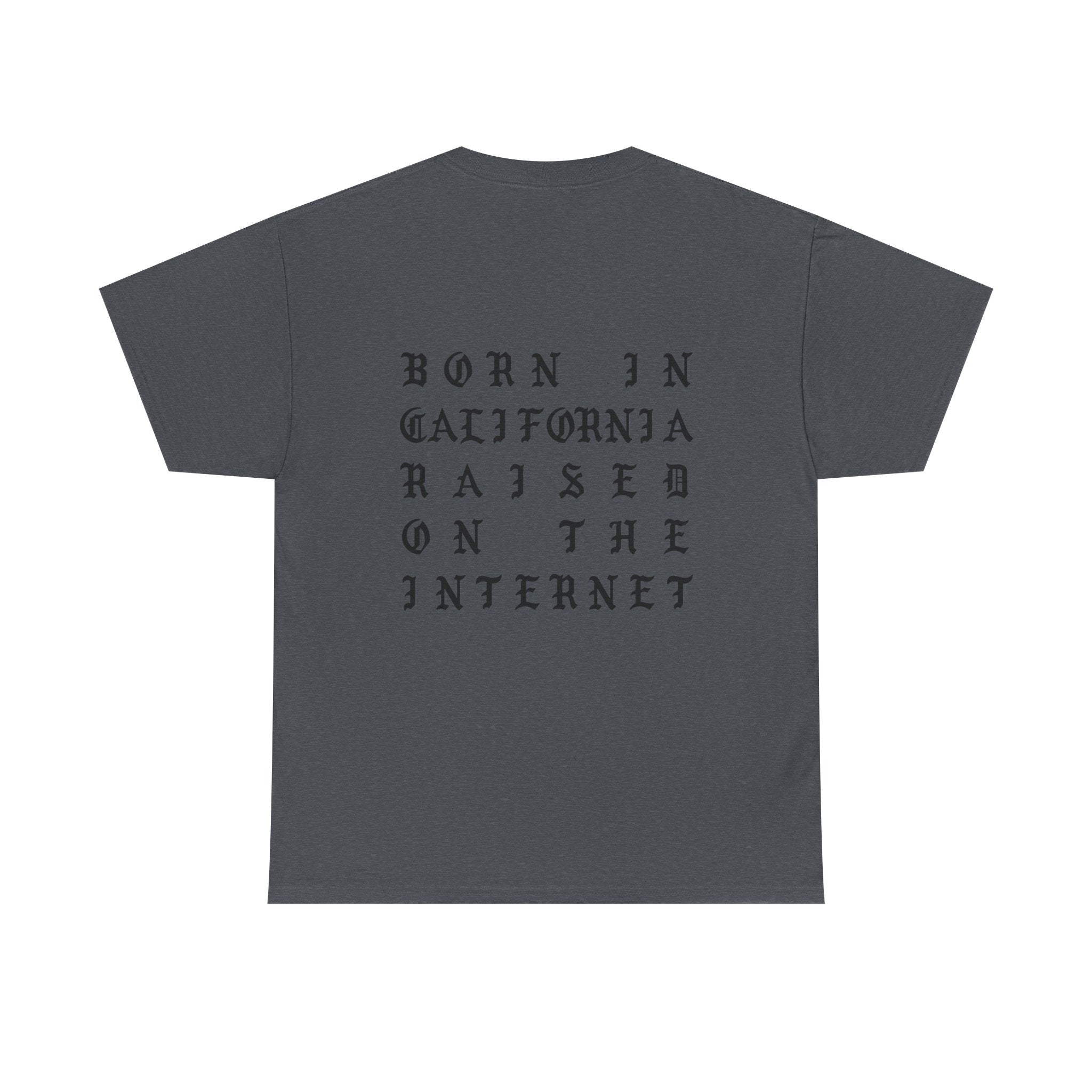 Born in CA Unisex Heavy Cotton T-shirt