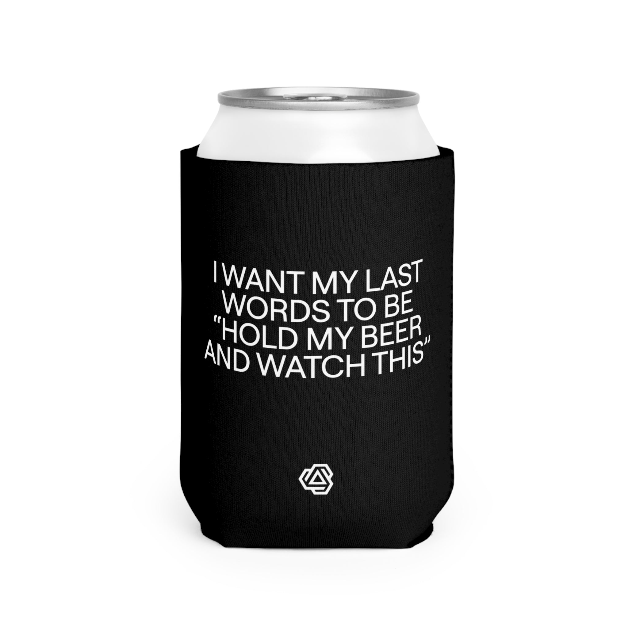 Last Words Can Koozie