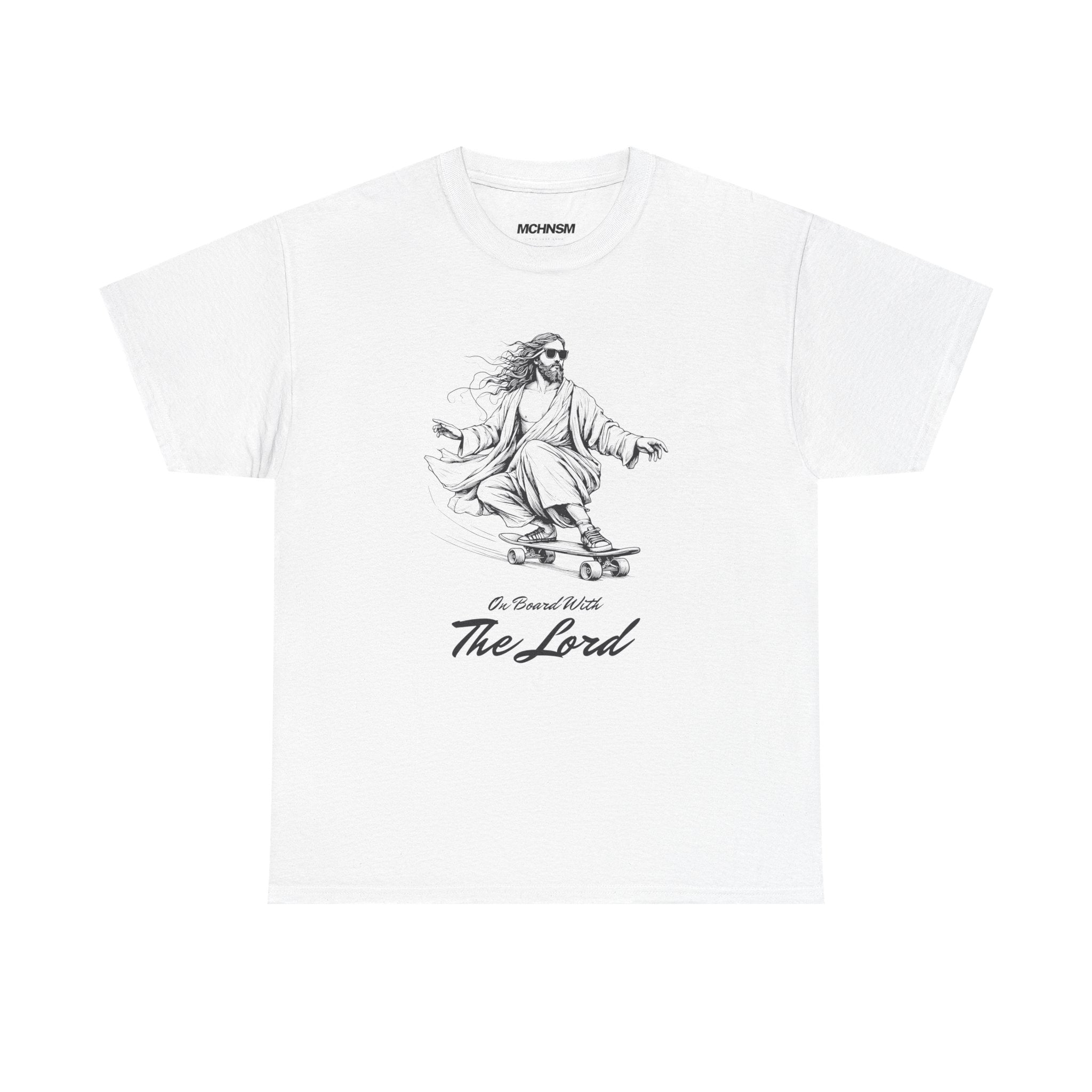 On board with the lord Unisex Heavy Cotton T-shirt