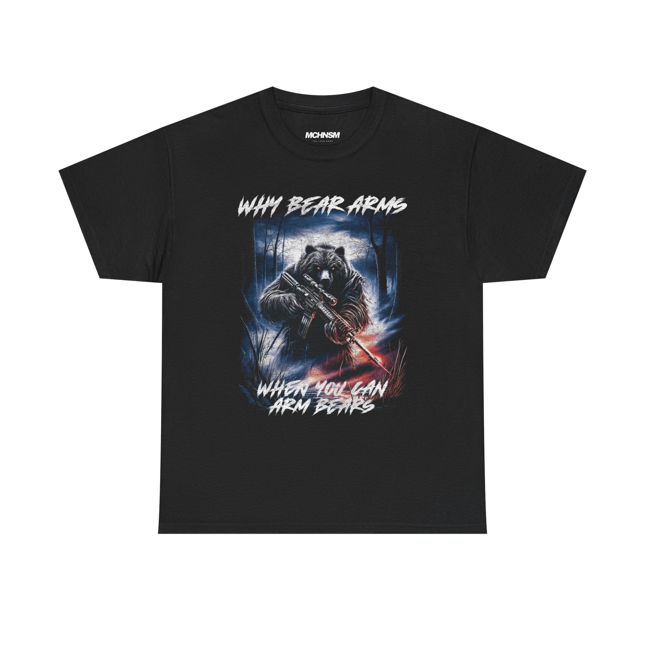 Bear Arms Unisex Heavy Cotton T-Shirt