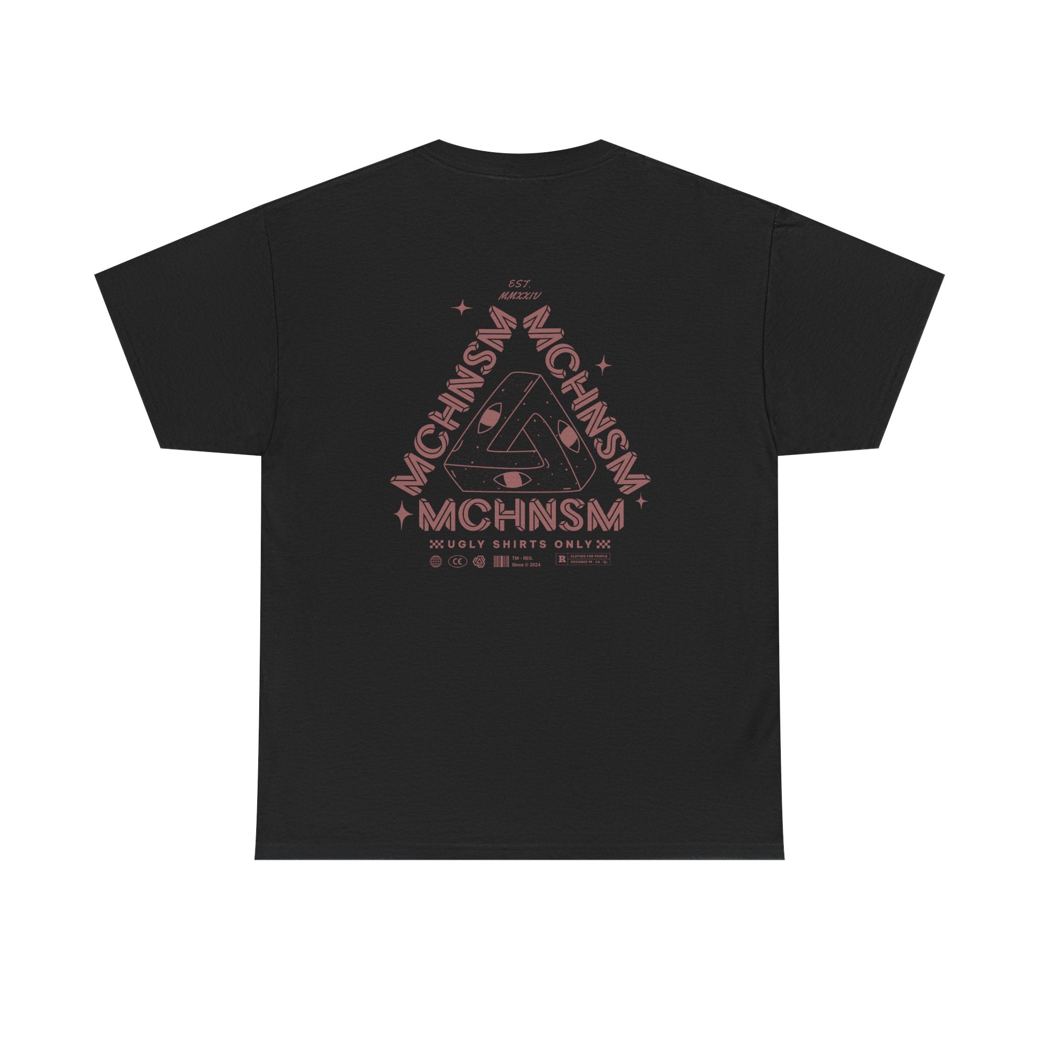 Penrose triangle Unisex Heavy Cotton T-shirt
