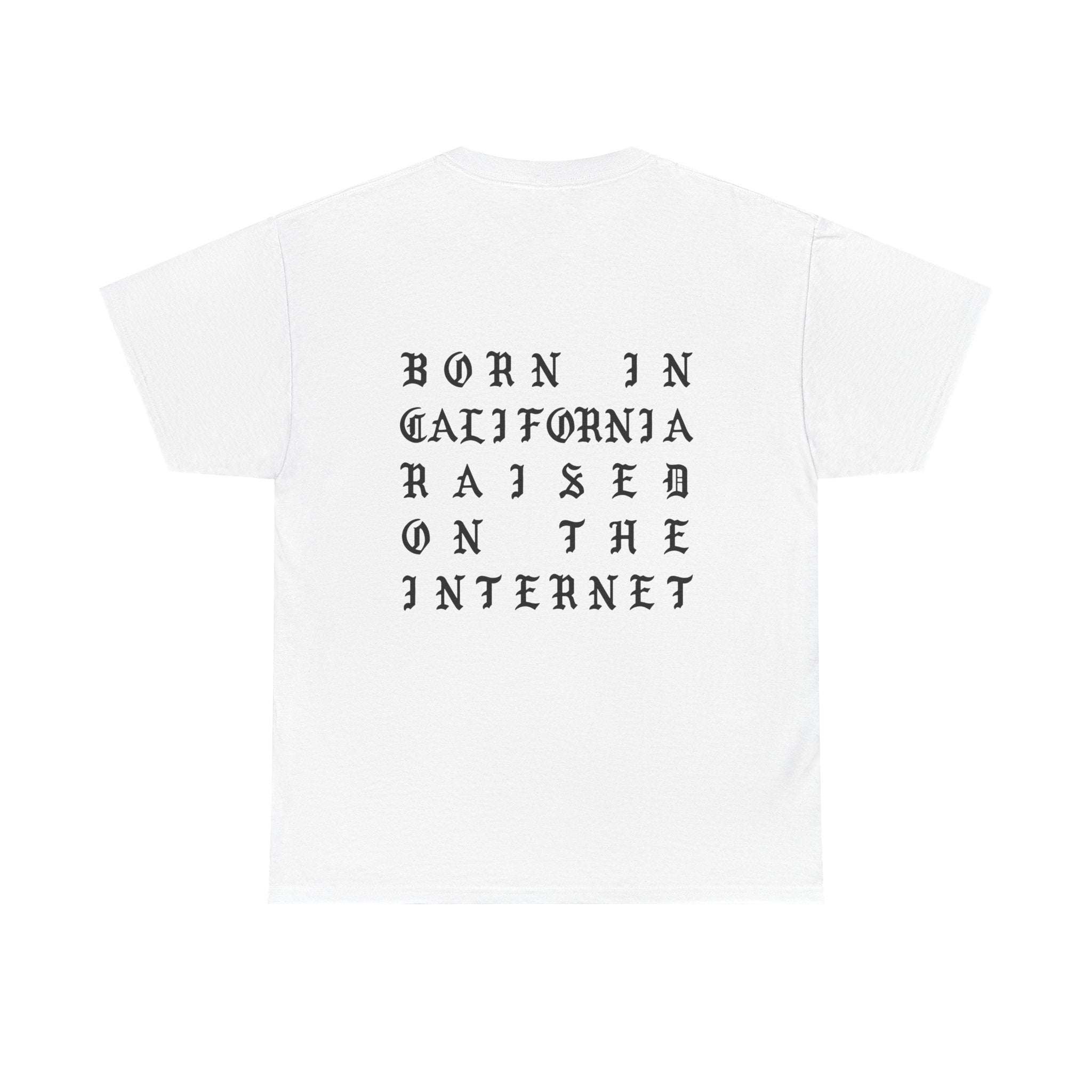 Born in CA Unisex Heavy Cotton T-shirt