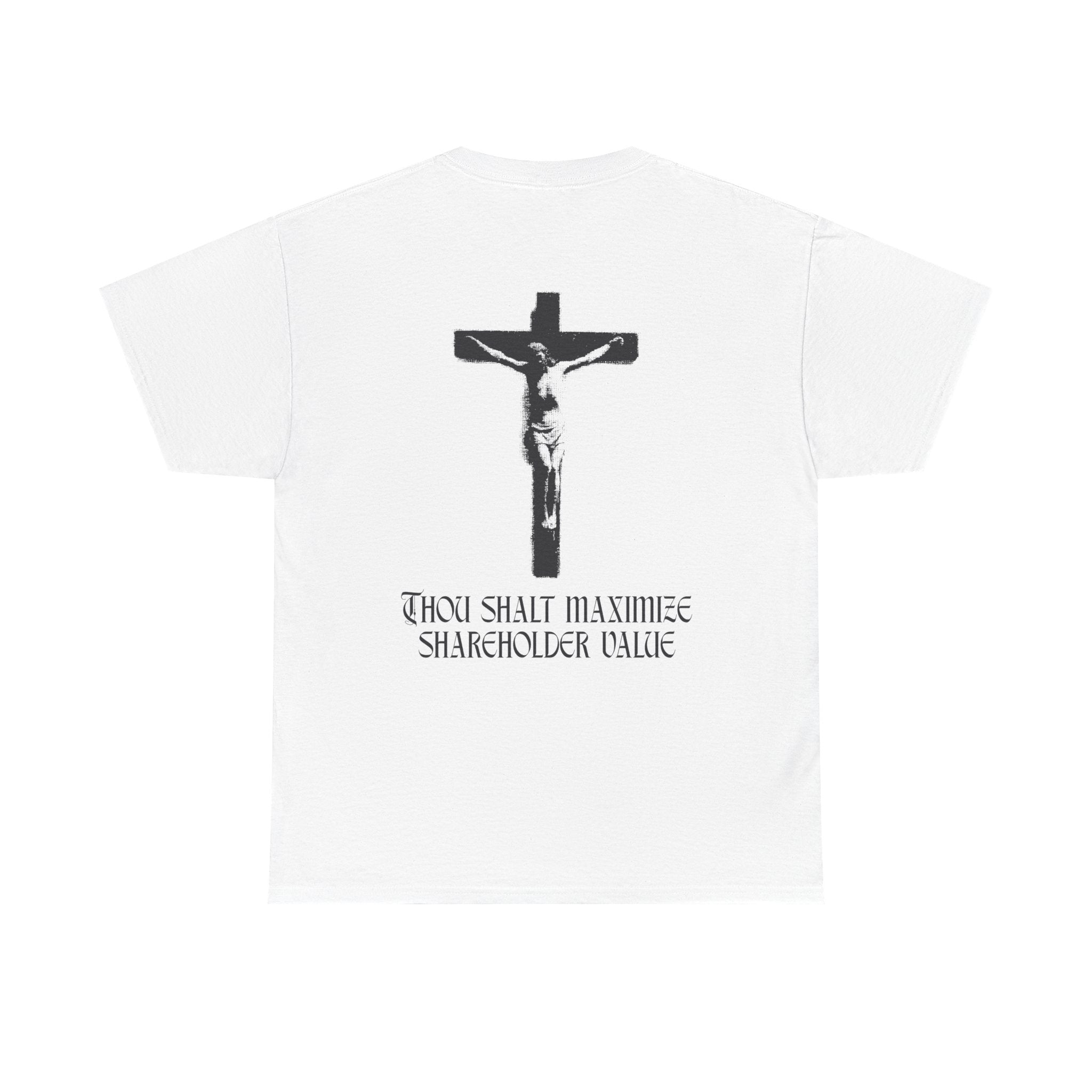 Shareholder Unisex Heavy Cotton T-Shirt / Punk