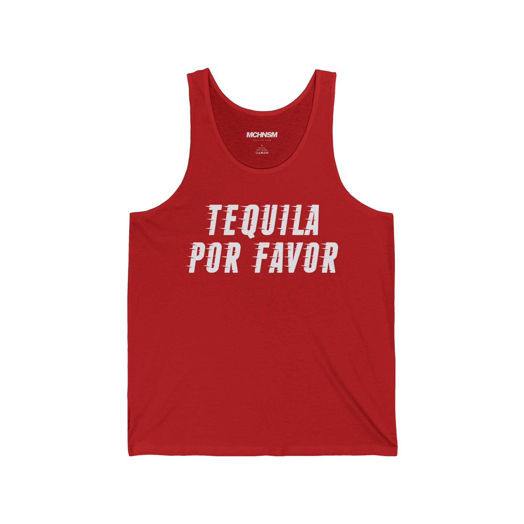 Tequila Por Favor Unisex Tank Top