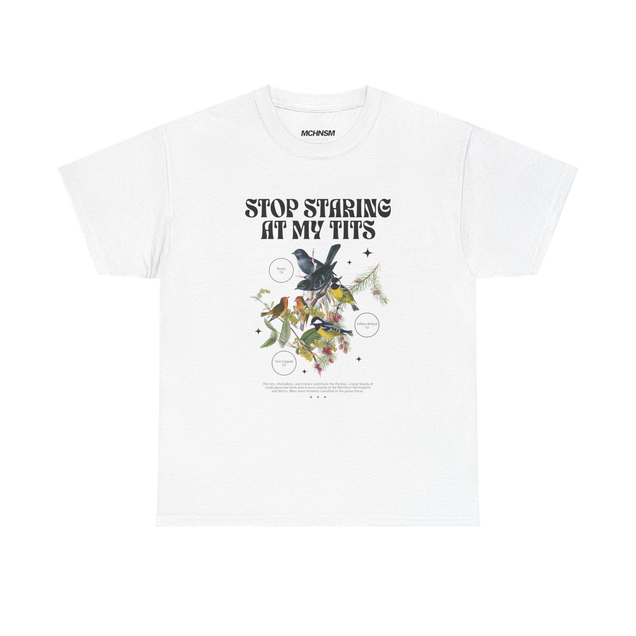 Stop staring Unisex Heavy Cotton T-shirt