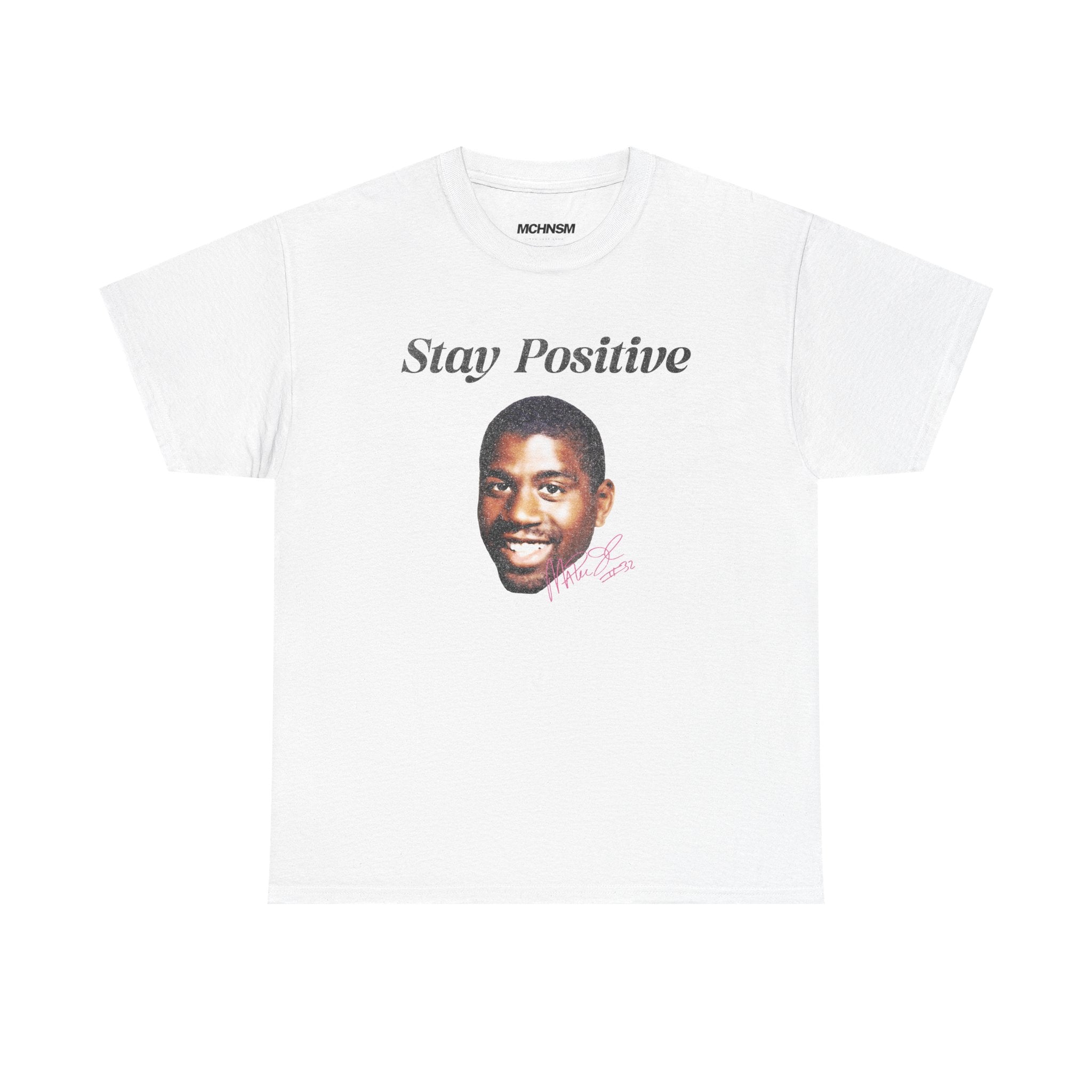 Stay Positive Unisex Heavy Cotton T-shirt