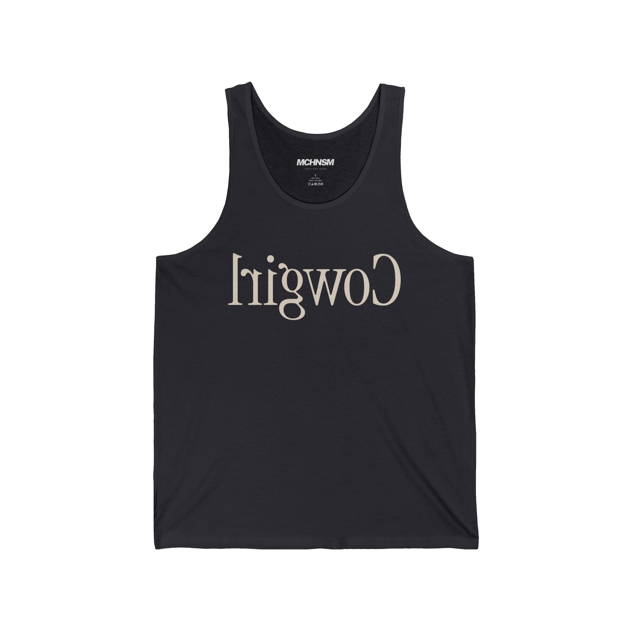 Reverse Cowgirl Unisex Tank Top