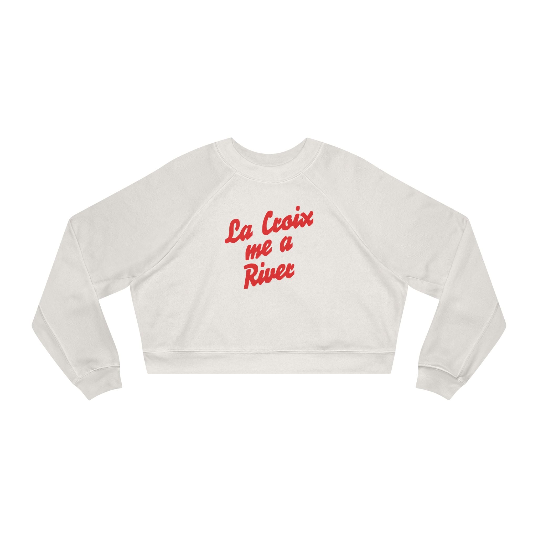 La Croix Me A River Women's Cropped Fleece Pullover