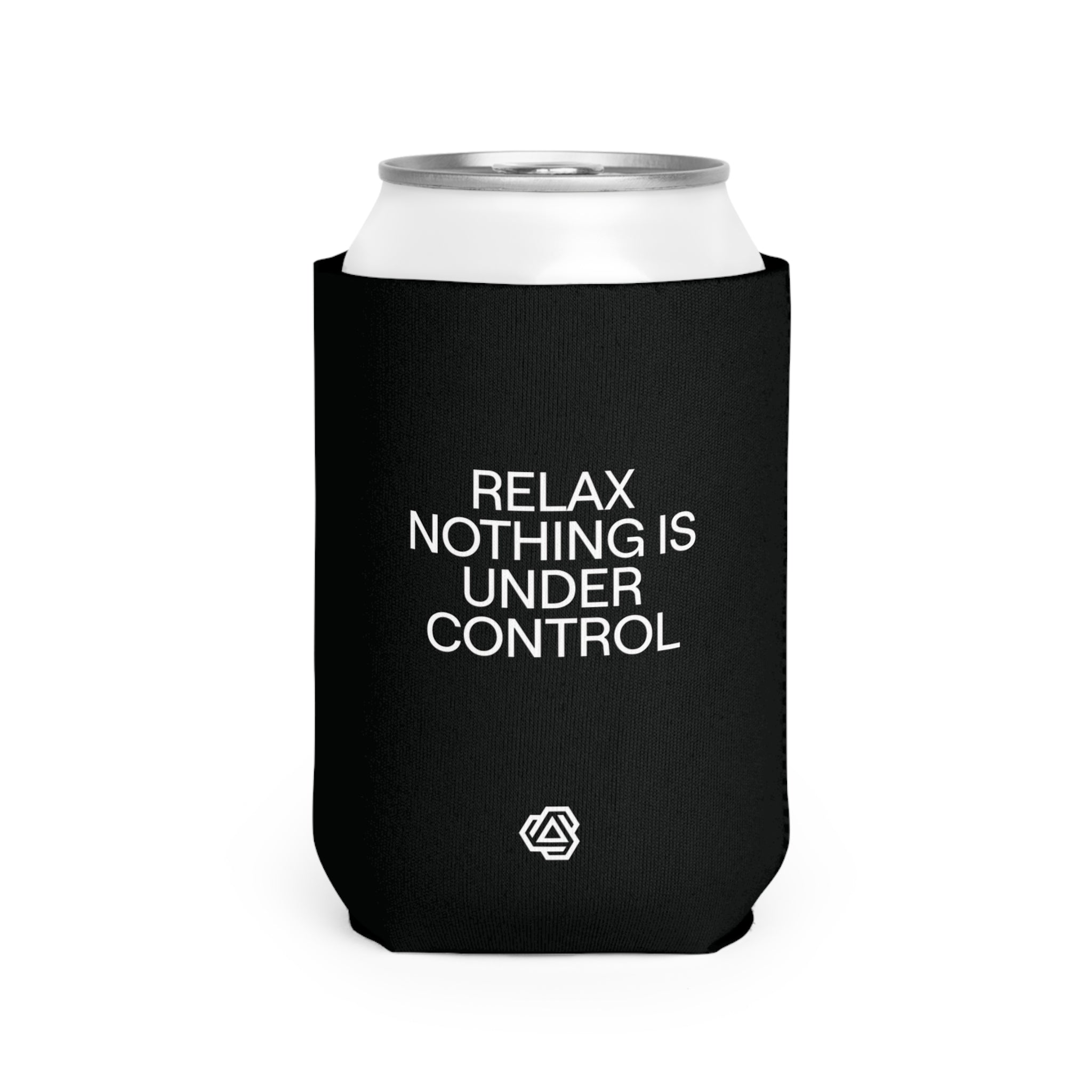 Relax Pop-Up Can Koozie