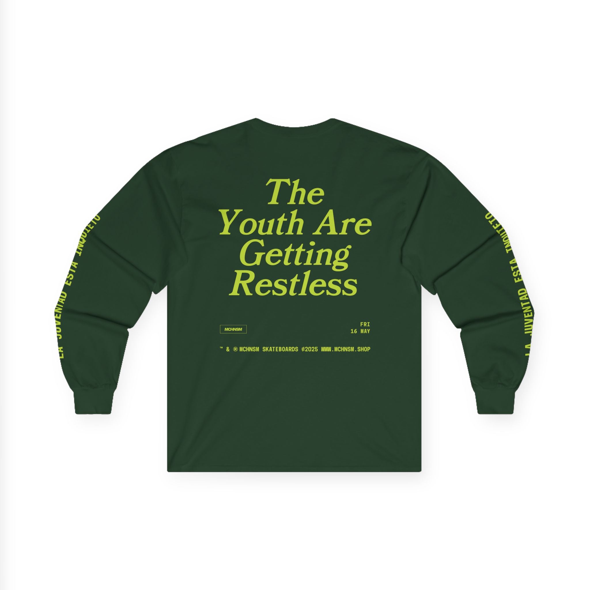 Restless Youth Unisex Long Sleeve T-Shirt