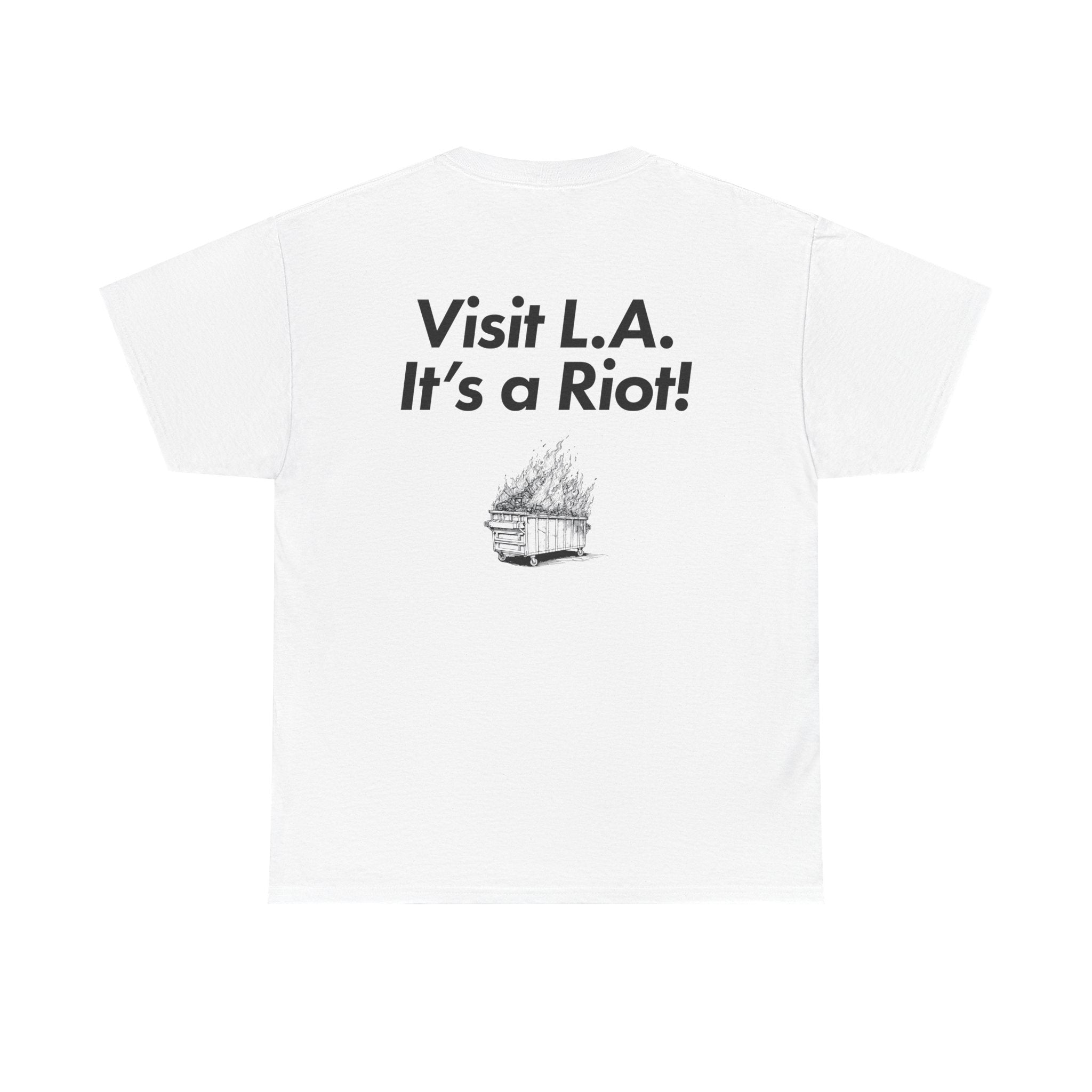 LA Riot Unisex Heavy Cotton T-Shirt