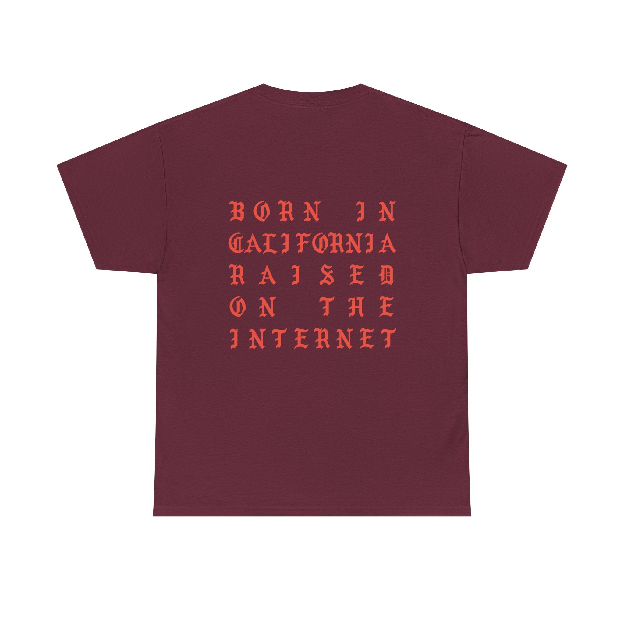 Born in CA Unisex Heavy Cotton T-shirt