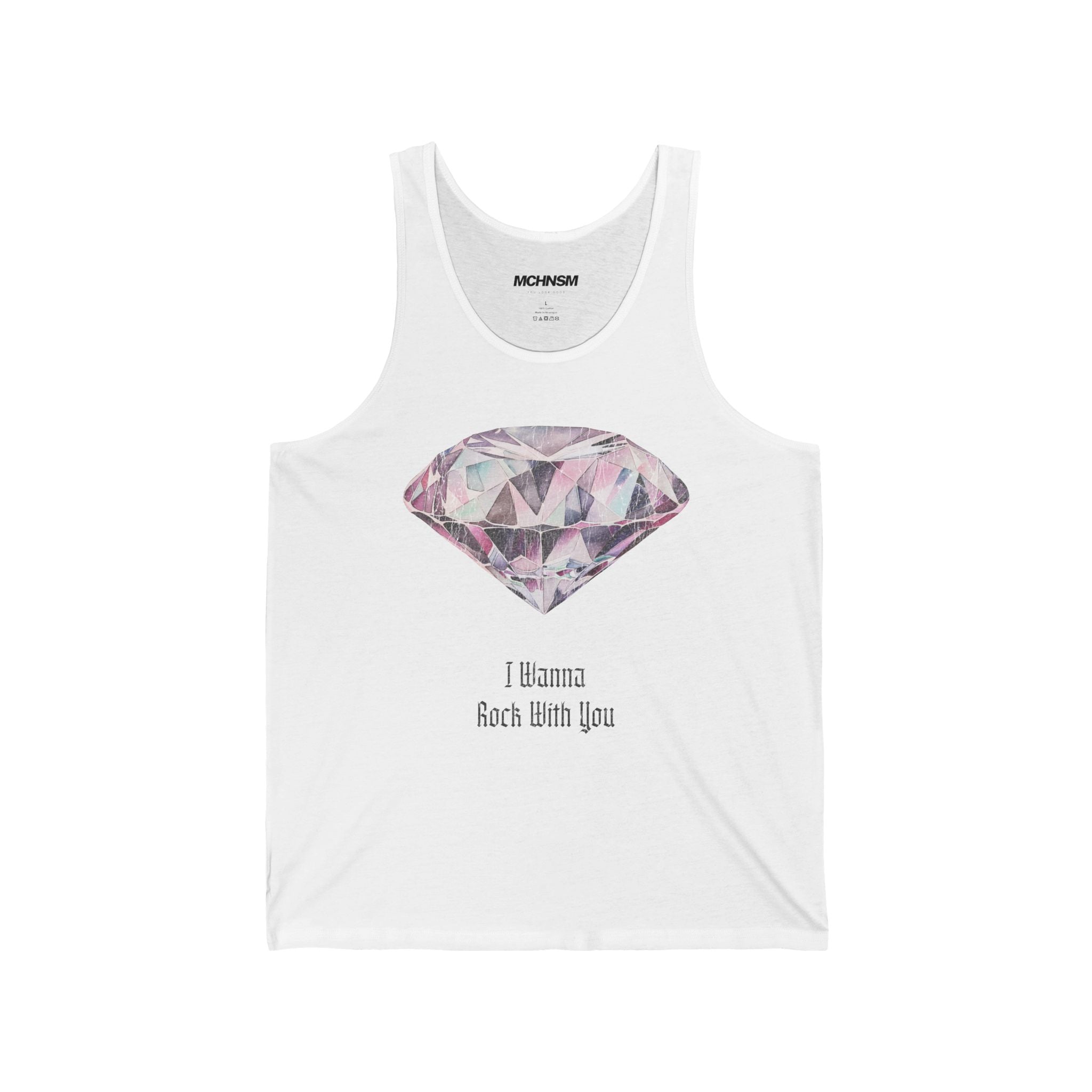 I wanna rock with you Unisex Tank Top