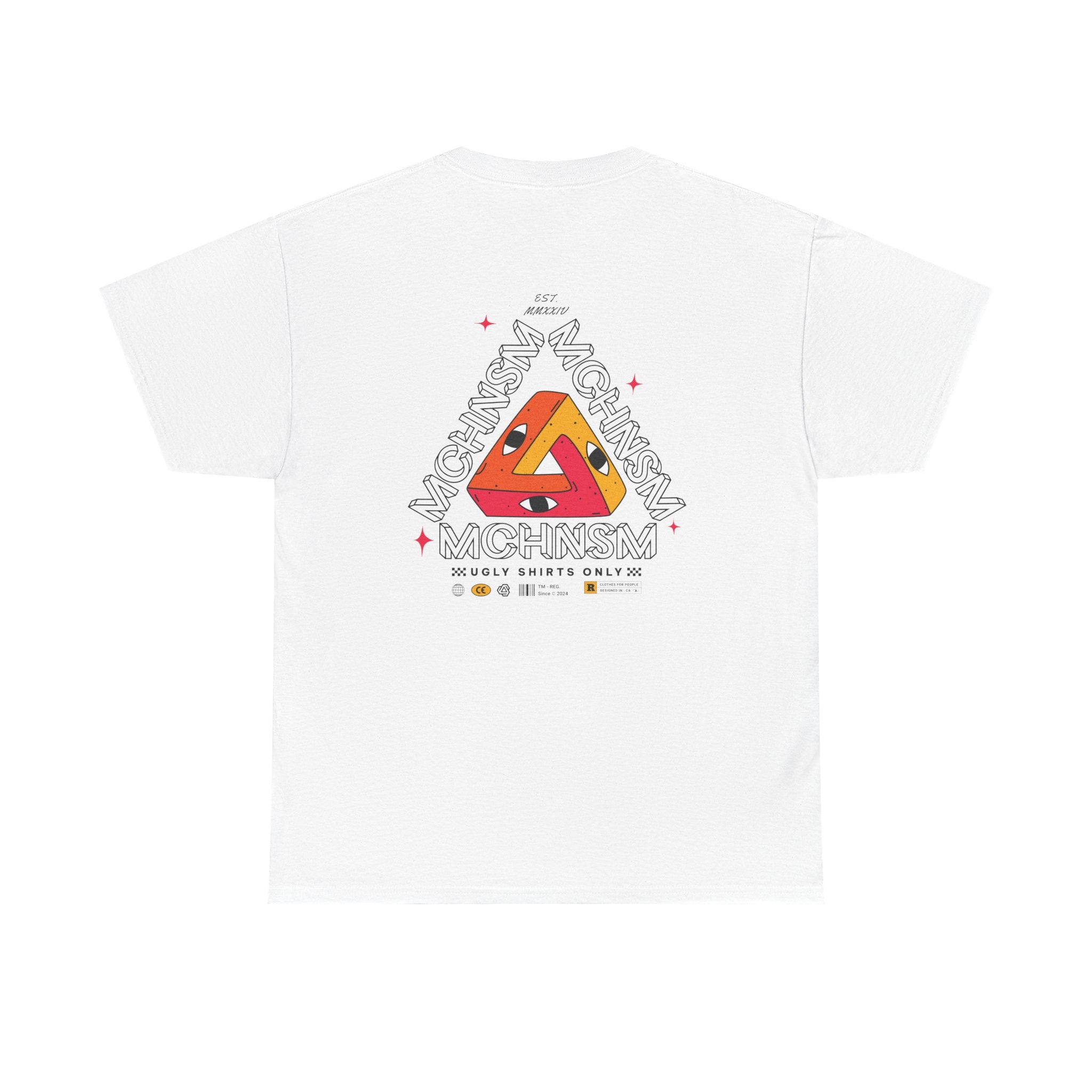 Penrose triangle Unisex Heavy Cotton T-shirt