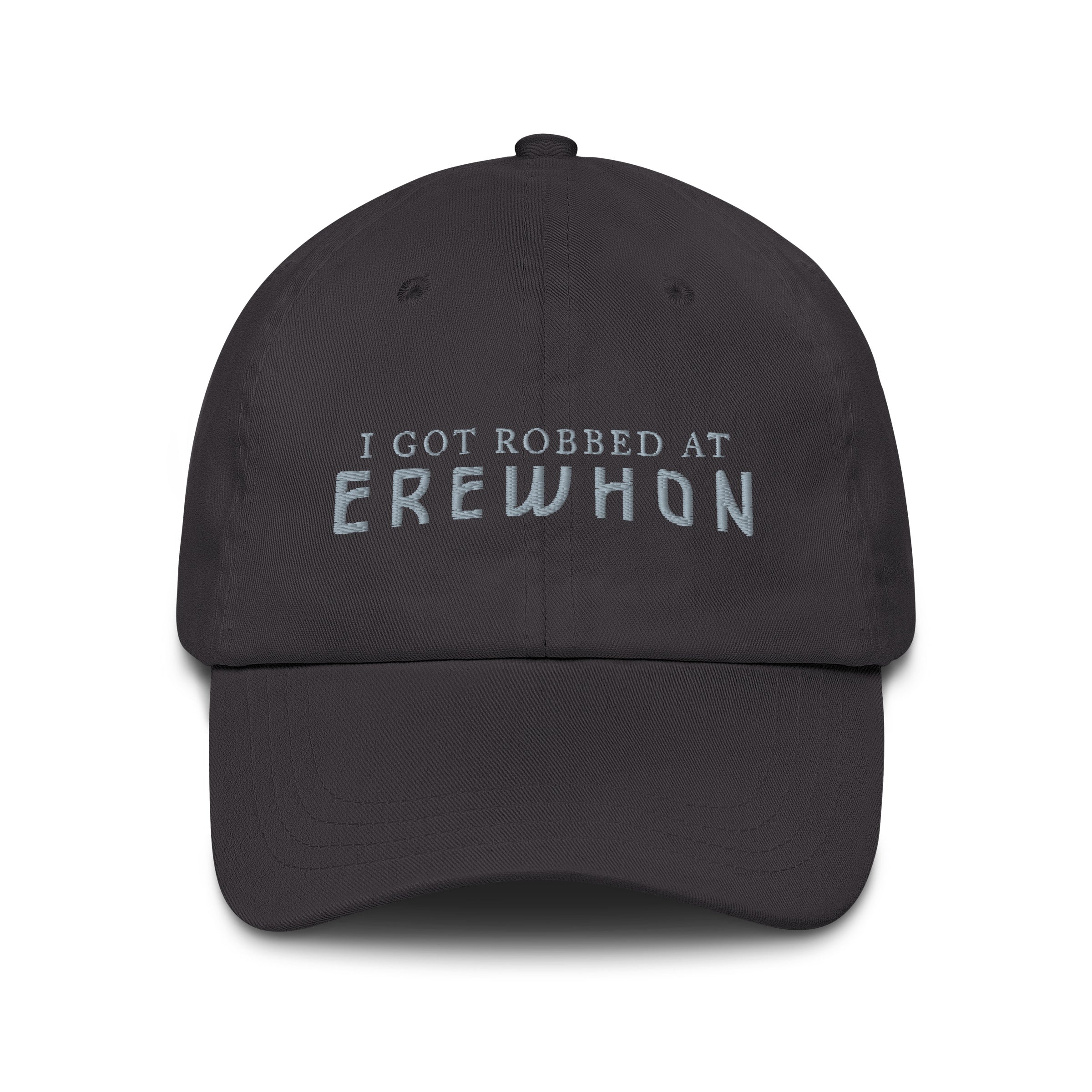 Erewhon parody Dad hat